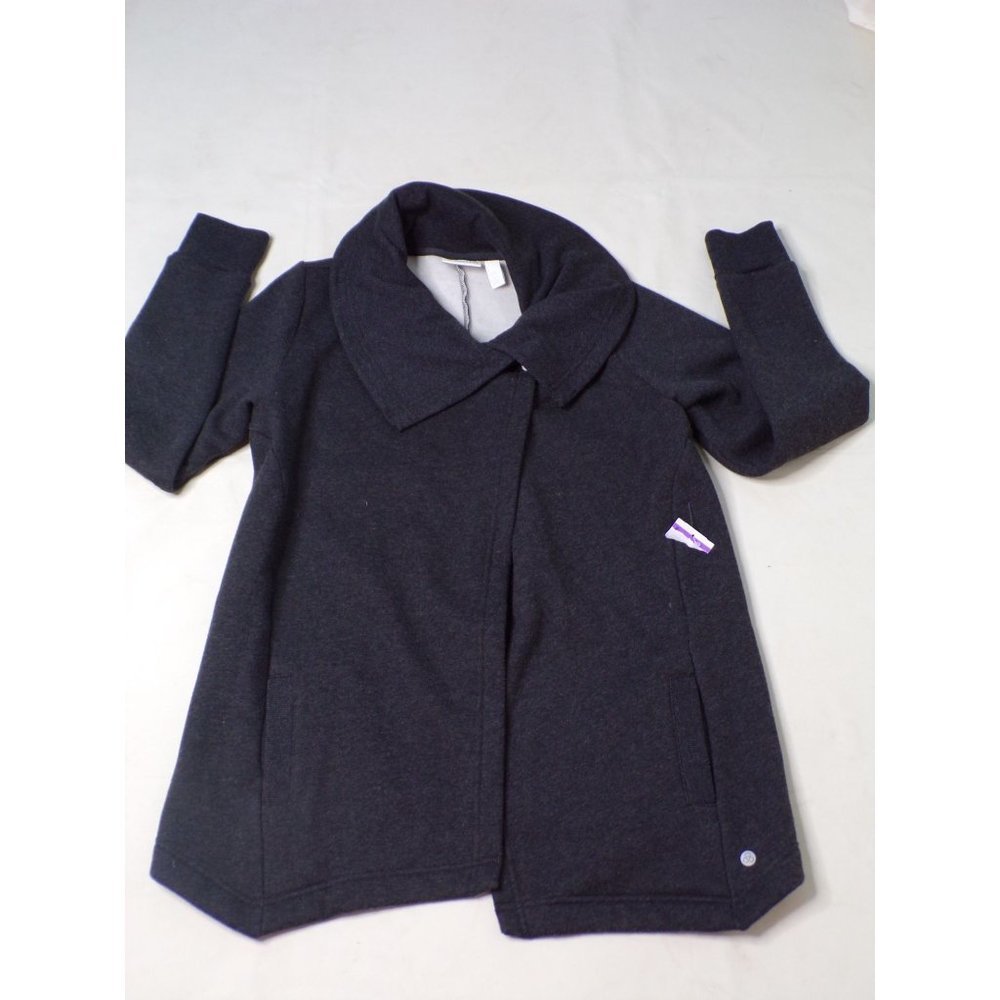 ZELLA Wrap Sweatshirt Jacket Gray Large NEW - Picture 2 of 9